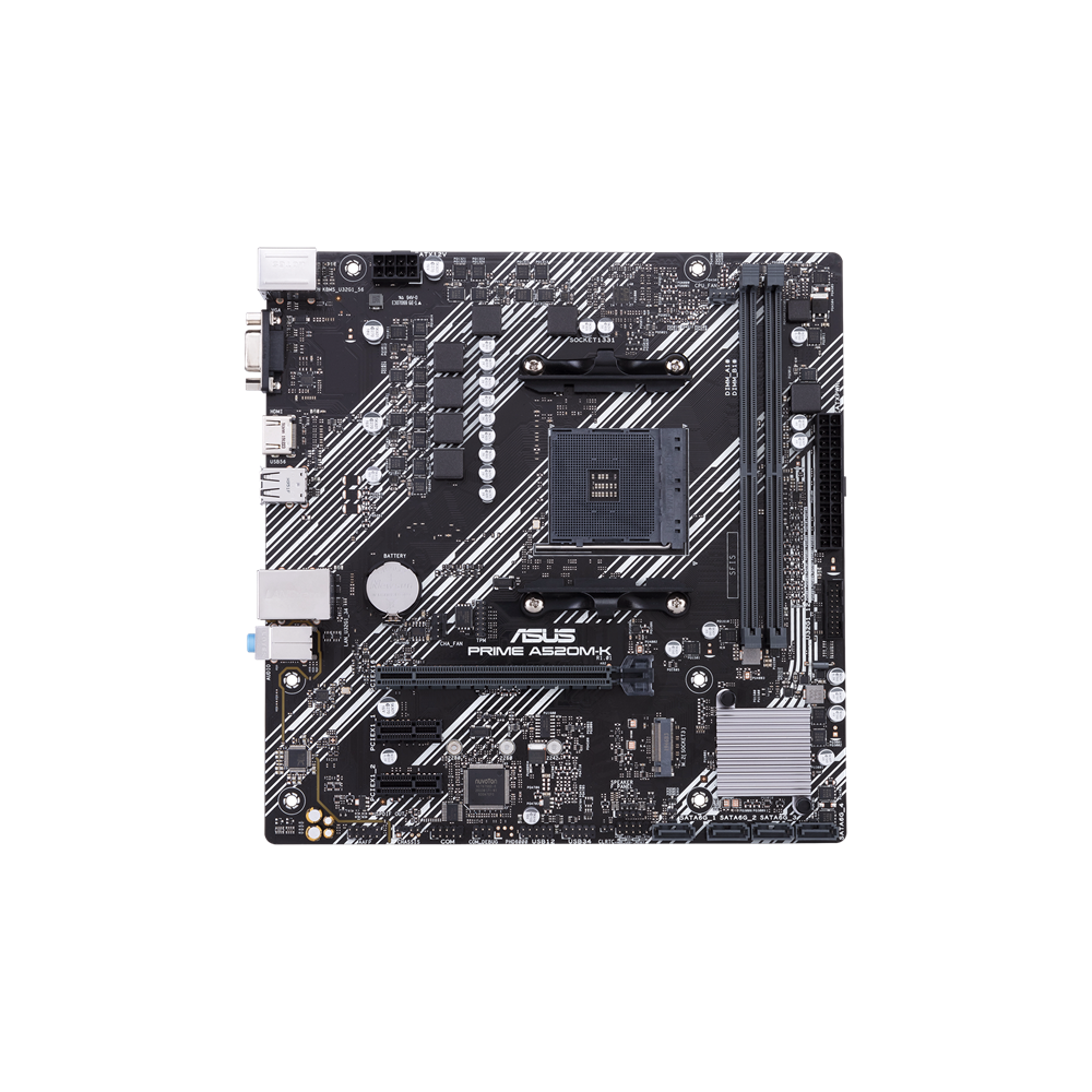 ASUS Prime AMD A520M-K (Ryzen AM4) micro ATX motherboard